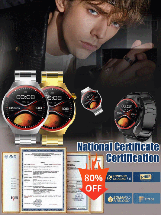 Newly upgraded smart watch, recommended by medical experts, 24-hour health management⌚️