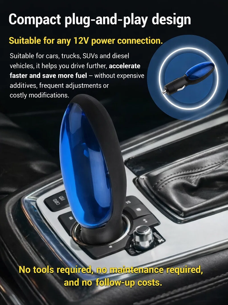 【Fuel consumption reduced by 40%】NEOSOCKET Car Fuel Saver