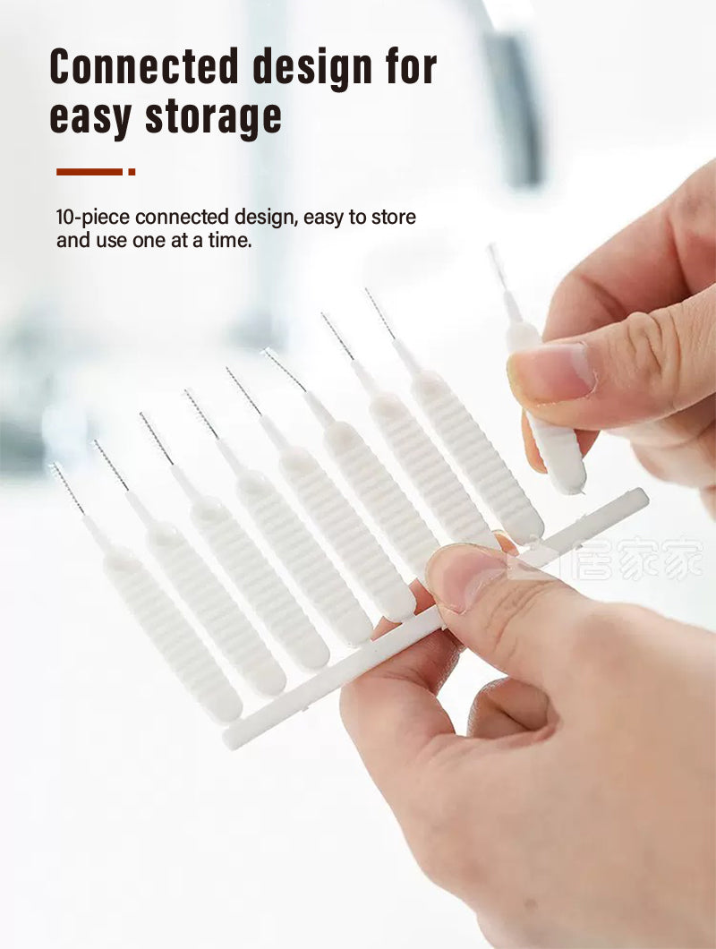 Multi-purpose mini cleaning brush