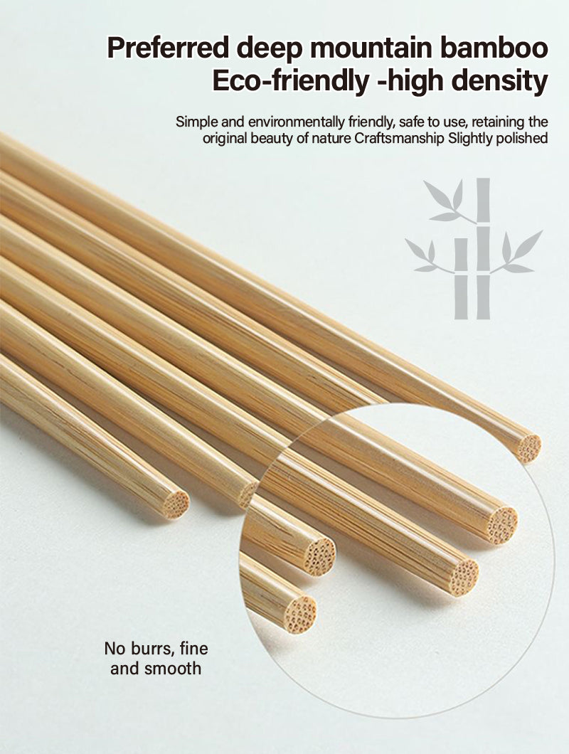 High-end handmade bamboo chopsticks