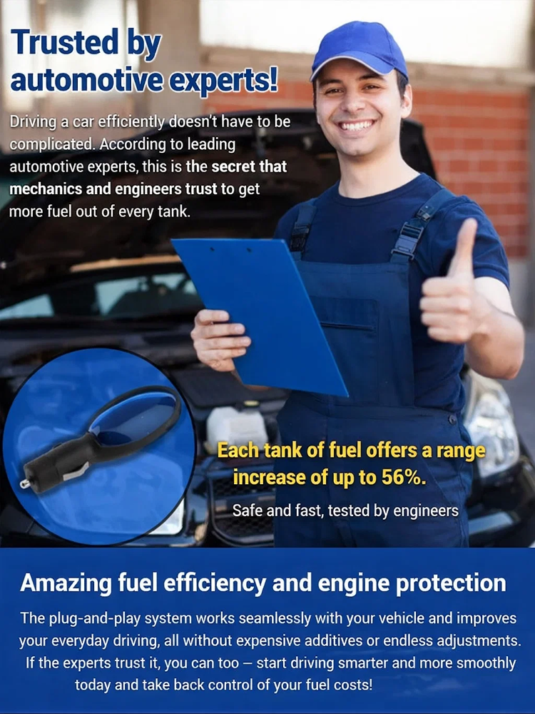 【Fuel consumption reduced by 40%】NEOSOCKET Car Fuel Saver
