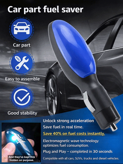 【Fuel consumption reduced by 40%】NEOSOCKET Car Fuel Saver