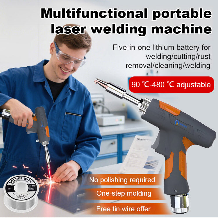 [90℃-480℃ adjustable] Handheld laser welding machine 899A
