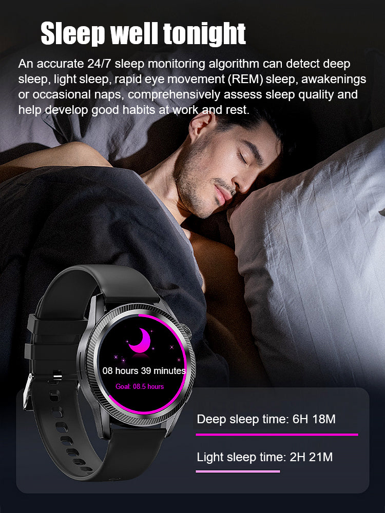【Endorsed by Medical Doctors!】The Latest Smart Health Watch！The Premium Choice for Professionals!